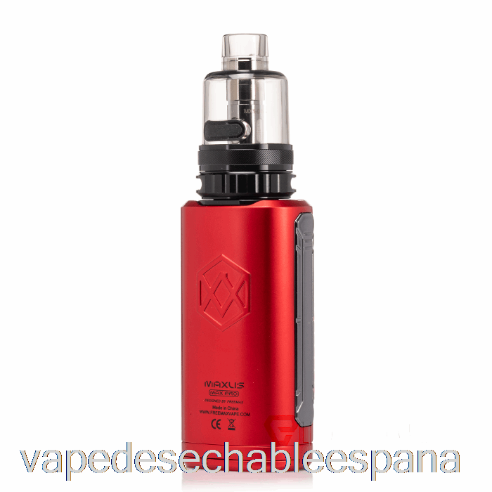 Vape España Freemax Maxus Max Pro 168w Kit De Inicio Rojo